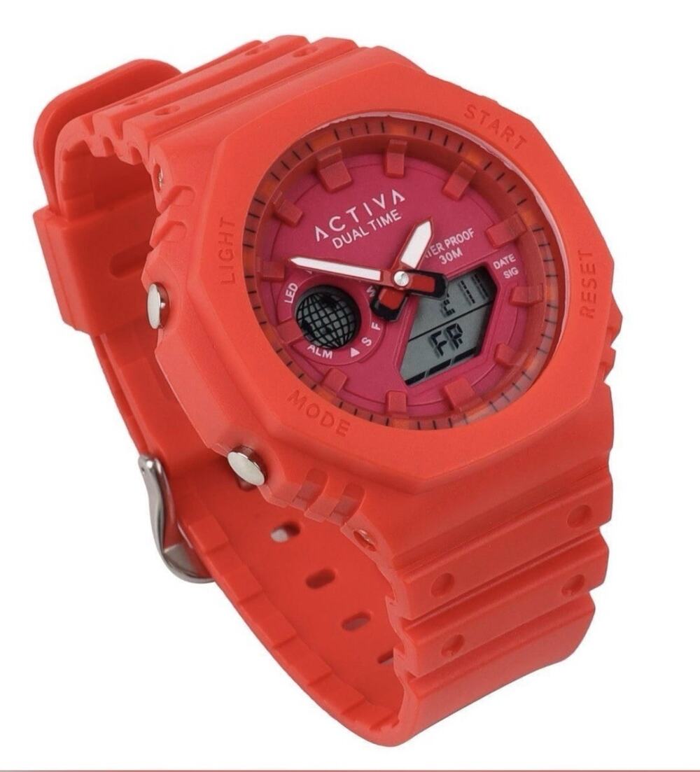 Activa Recon X Invicta Digital Unisex Watch 45.5mm Red (ACW423-011)